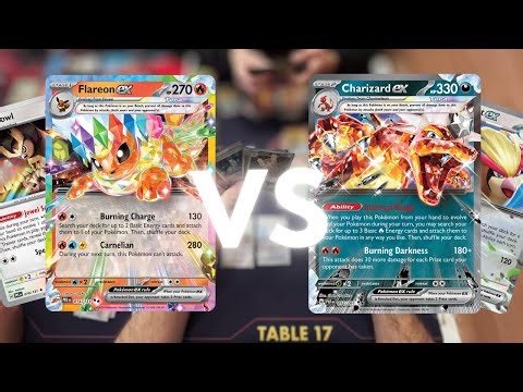 Flareon Box VS Charizard Pidgeot - Pokemon TCG [MEG] POV