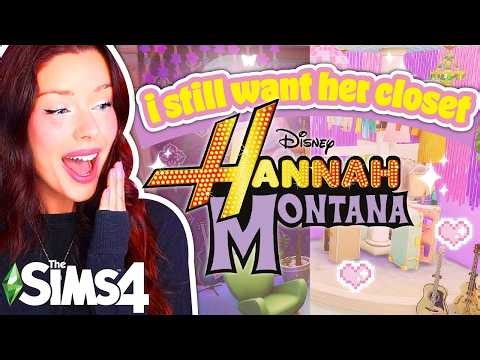 Building ICONIC Hannah Montana Rooms in The Sims 4
