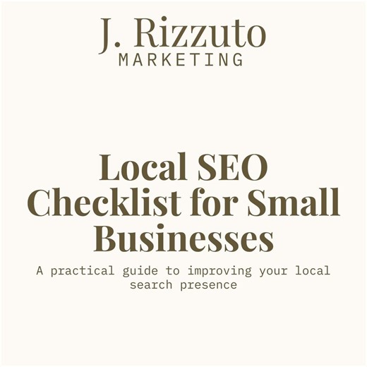 Local SEO Checklist for Small Businesses | Google Business Profile Optimization Guide (PDF Download) - Etsy