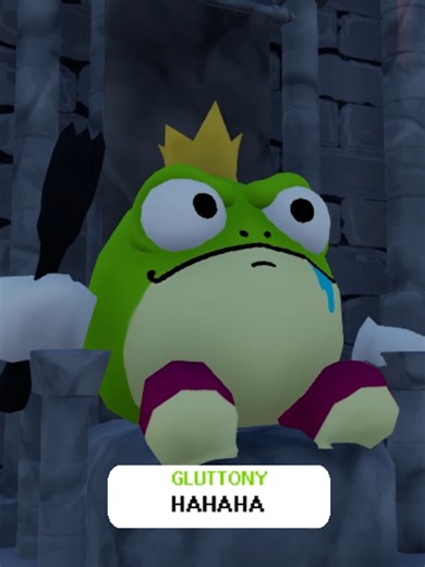 Glutton King reveal!🐸 Are you excited for the boss fight? #indiedev #gamedev #devlog #unrealengine #blender #fyp #couplegoals