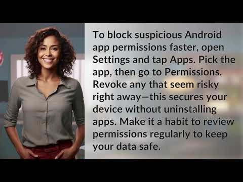 How Can You Quickly Block Suspicious Android App Permissions?