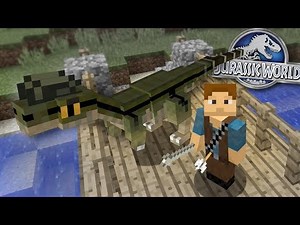 Dinosaurs In Minecraft - Dennis gets BIGGER! | Jurassic World - Ep2