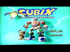 DVD Opening to Cubix Robots for Everyone UK DVD