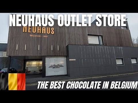 Neuhaus Chocolate Factory | Chocolate PRICES & Shop TOUR 2024 |