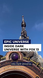 25K views · 91 reactions | EPIC UNIVERSE OPENING DAY: Come with FOX 13’s Matt McClellan inside Dark Universe, one of the five themed areas within Universal's new Epic Universe theme park. The park is now open to the public. LEARN MORE: https://tinyurl.com/4tw9e3pk | FOX 13 News - Tampa Bay | Facebook