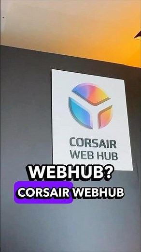 iCUE in the browser!? This is Corsair Webhub simply explained #gamingpc #pcbuilding #pchardware