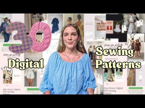 Stuck In a Sewing Rut? 30 Digital Patterns Everyone Should Try!