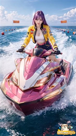 Kapi's Jet Ski Race 💦🔥 | #Cartoon #Story #KidsSong #MobileGame #Comedy #ShortFilm #Cartoon