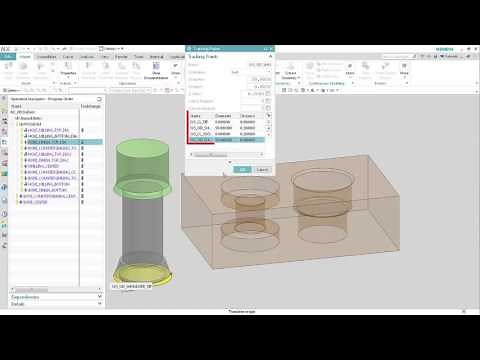 New Boring and Chamfer Tools in NX CAM