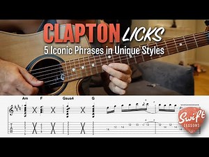 5 Incredible Eric Clapton Licks to Level Up Your Soloing!