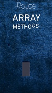 اهم الـ Array Methods اللي هتحتاجها في سلسلة #مبرمج_سابق_بخطوة 💙 قولولنا في الكومنتات عاوزين الفيديو الجاي يكون عن ايه؟ 🤔 #Route | Route