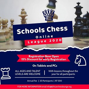 Schools Chess Online League now Open for registration | African Chess Lounge