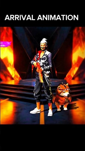 Arrival Animation 🔥 Free Fire X jujutsu kaisen Unlimited Void Arrival Animation