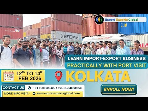 Import Export Course in Kolkata | export import courses | import export business |#kolkata