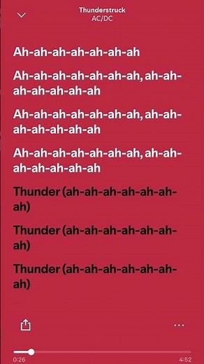 AC/DC - Thunderstruck (Lyrics) #spotify #popular #trending