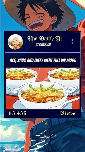 Ace, Sabo And Luffy Went Full VIP Mode #onepiece #ace #sabo #luffy