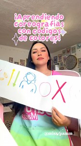 31K views · 464 reactions | 勺 Aprendiendo coreografías con códigos de colores 栗‍♀️✨ lo más fácil del mundo para nuestros niños y niñas 栗‍♀️✨ https://www.instagram.com/miss_pamm_?igsh=dzNleDVveW5qeXFx&utm_source=qr | Miss Pamm | Facebook