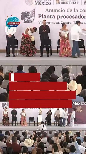Este domingo, durante un evento en Tabasco para presentar una Planta Procesadora de Chocolate del Bienestar, un grupo de asistentes le gritó a Sheinbaum: “No estás sola”. Esto, un día después de las manifestaciones del 15 de noviembre registradas en distintos puntos del país. #claudiasheinbaum #mexicanos #méxico #sinapsisocial #inseguridad #morenistas | Sinapsis Social • Noticias