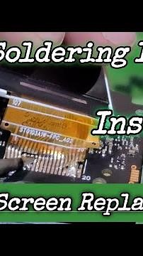 Anki/DDL Vector Screen Install #solder #ai #repair #robot #vector