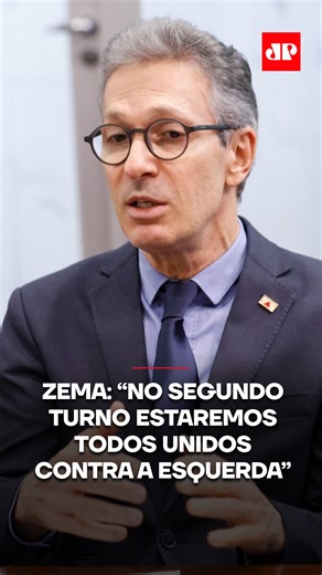 Jovem Pan NEWS on Instagram: "Durante uma coletiva realizada nesta quinta-feira (22), o governador de Minas Gerais, Romeu Zema (Novo), respondeu sobre um possível desgaste entre os aliados da direita à respeito das várias pré-candidaturas para disputar o Planalto. Em sua análise, Zema afirma que a presença de mais candidatos não significa divisão, mas, sim, mais votos para o espectro. O governador disse estar confiante com as eleições, e garantiu que “todos estarão juntos no segundo turno”. 🎥 @