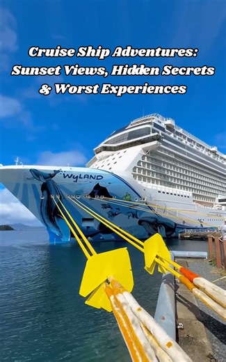 Cruise ship adventures: Sunset views, hidden secrets & worst experiences