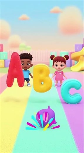 ABC Alphabet Song for Kids | Learn A B C | Kids Cartoon ABC Learning Shorts #shorts