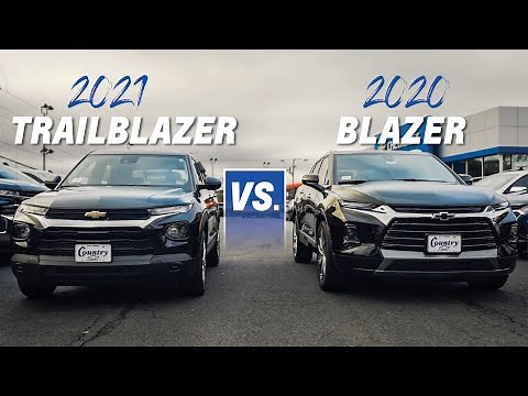 The Chevrolet TRAILBLAZER vs. BLAZER (COMPARISON)