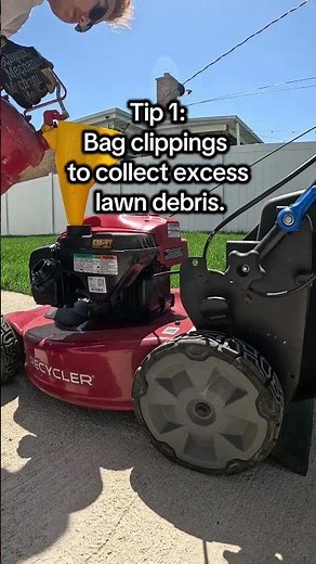How to Grass Clippings Gold 🌿 – Simple Lawn Care Tips for Homeowners #MulchClippings #Natural