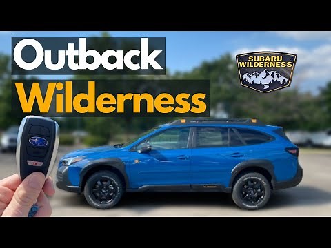 Subaru Outback Wilderness Touch Screen Display