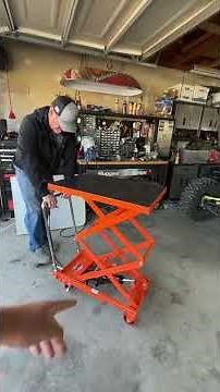 🔥Hydraulic Lift Table Cart