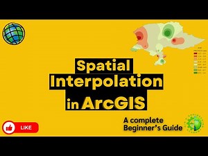 Spatial Interpolation Techniques in ArcGIS | #arcgistutorial | how to interpolate using IDW method