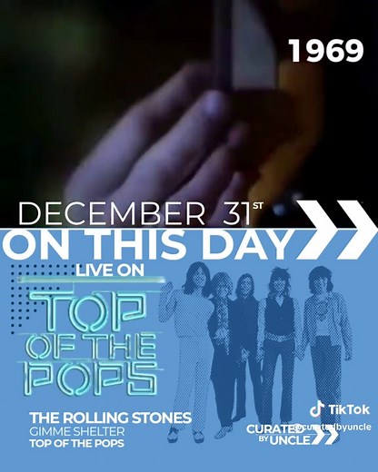 Gimme Shelter Live by The Rolling Stones on TOTP 1969