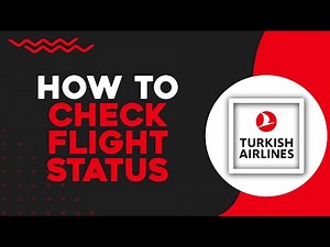 How To Check Flight Status on Turkish Airlines (Quick Tutorial)