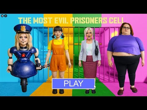 POLICE GIRL VS SQUID GAME DOLL VS EVIL KAREN VS SUZIE IN REAL LIFE? OBBY UPDATE All Bosses #roblox