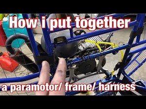 All about paramotors, motors, harness, hang points and more