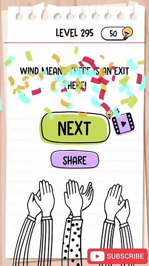 Brain Test Level 295 Walkthrough