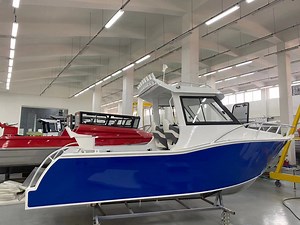 [Hot Item] 2021new Design 6.25m 20.5FT Aluminum Fishing Boat with Ballast Tank
