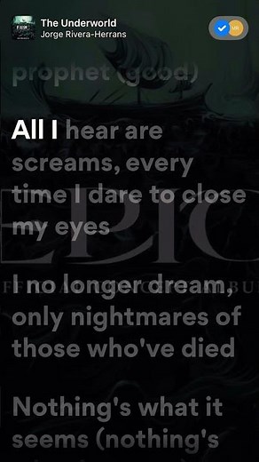 EPIC: The Musical - The Underworld (Lyrics)