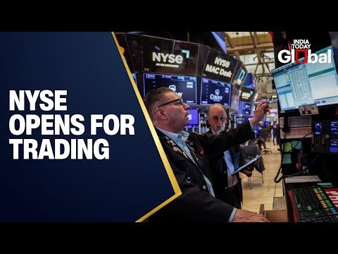 LIVE: Trading Day Begins at New York Stock Exchange