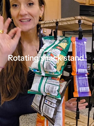 Maximize Your Snack Space with a Rotating Snack Rack