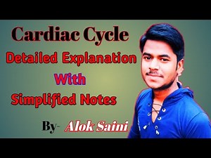 Cardiac Cycle - Simplified Explanation by Alok Saini