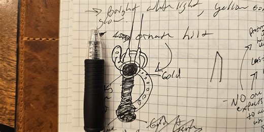 How I'm Using Notebooks to Write My SF Novel