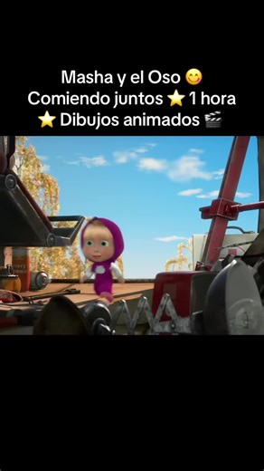 Masha y el Oso: Disfrutando Comida Juntos por 1 Hora