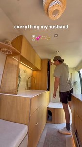 Vanlife with your husband can be an incredibly bonding and adventurous experience. Sharing a small space means learning to communicate, compromise, and support each other daily. You cook together, plan routes as a team, and wake up to new views side by side. There’s a rhythm to vanlife—one of simplicity, connection, and spontaneity. Whether it’s tackling challenges like tight parking or enjoying quiet sunsets, every moment becomes part of a shared journey and deeper partnership. @scarletandseth 