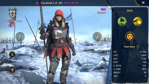 Cardinal - HellHades - Raid Shadow Legends