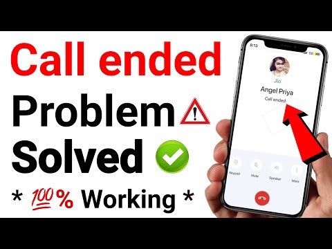 Call Lagate Hi Cut Ho Jata Hai? | Call Ended Problem Solved #callended