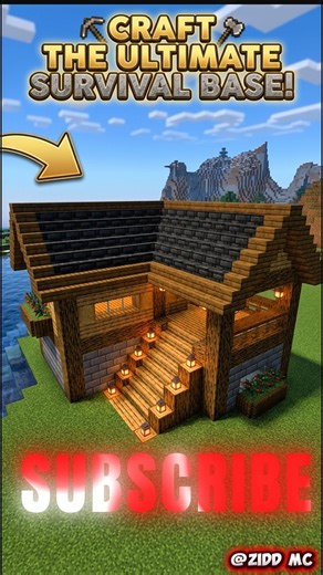 How to Build a Simple & Stylish Survival House! (Hindi) 🏠