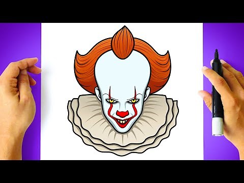 How to DRAW PENNYWISE the Clown - It