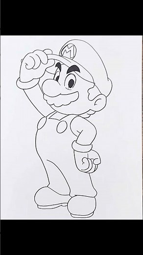 This Mario Drawing Looks EASY… But Watch This 😳🔥