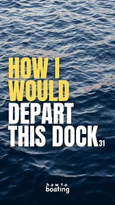 12K views · 97 reactions | HOW I WOULD DEPART THIS DOCK 31: This is a difficult scenario when you have wind pinning you against the dock. Try to get off of the dock using lines and leverage. #howtoboating #howto #boqting #boat #yachting #yacht #driving #docking #dock #depart #captain #line #rope | How to boating | Facebook